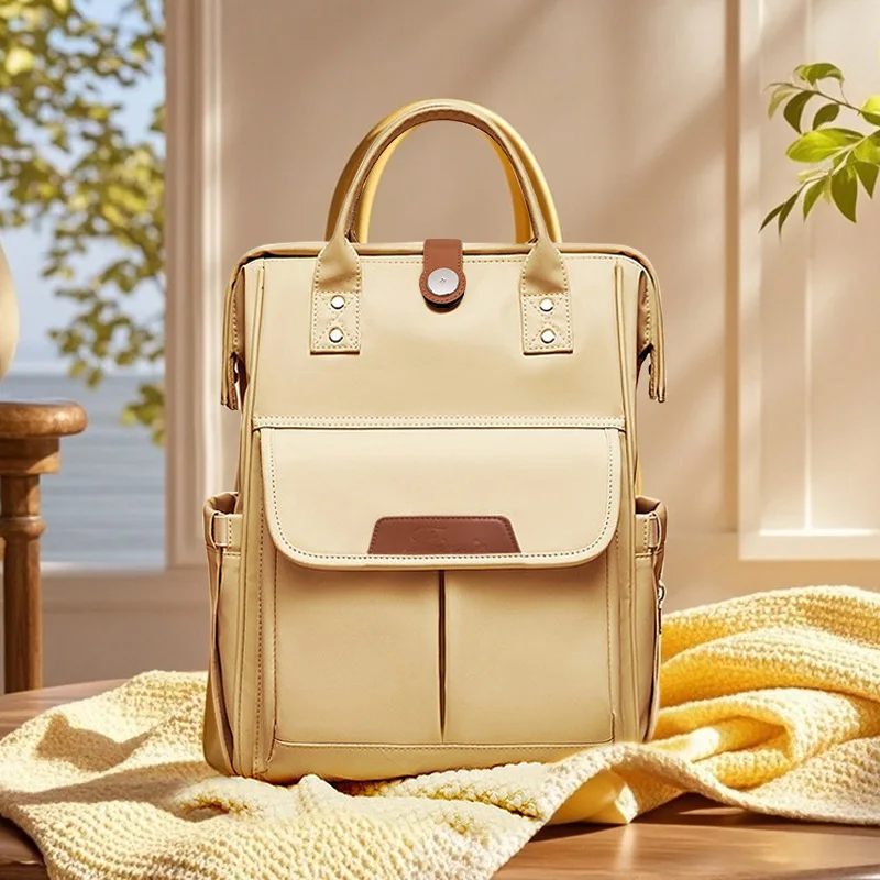 Bolsas para pañales, nueva gama alta, almacenamiento de leche al aire libre, aislamiento, gran capacidad, separación en seco y húmedo, bolsa de mamá impermeable multifuncional