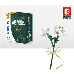 Kit Hazlo tú mismo para niños: ramo floral y bloques de construcción