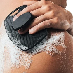 Cepillo de ducha de silicona suave - Masaje corporal para hombres