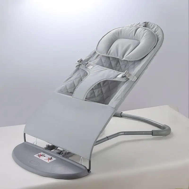 Mecedora para bebé, cuna para bebé, silla reclinable, mecedora ajustable plegable, perfecta para calmar los niños