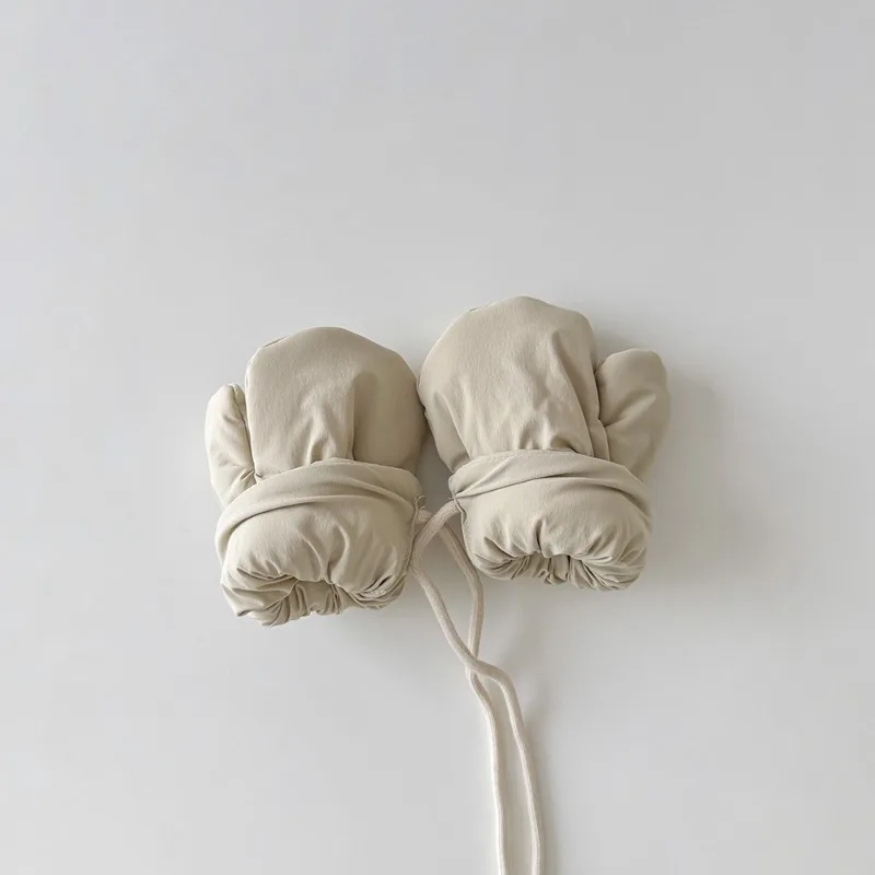 Manoplas impermeables para niños – Térmicas con cordón de seguridad - imagen 2