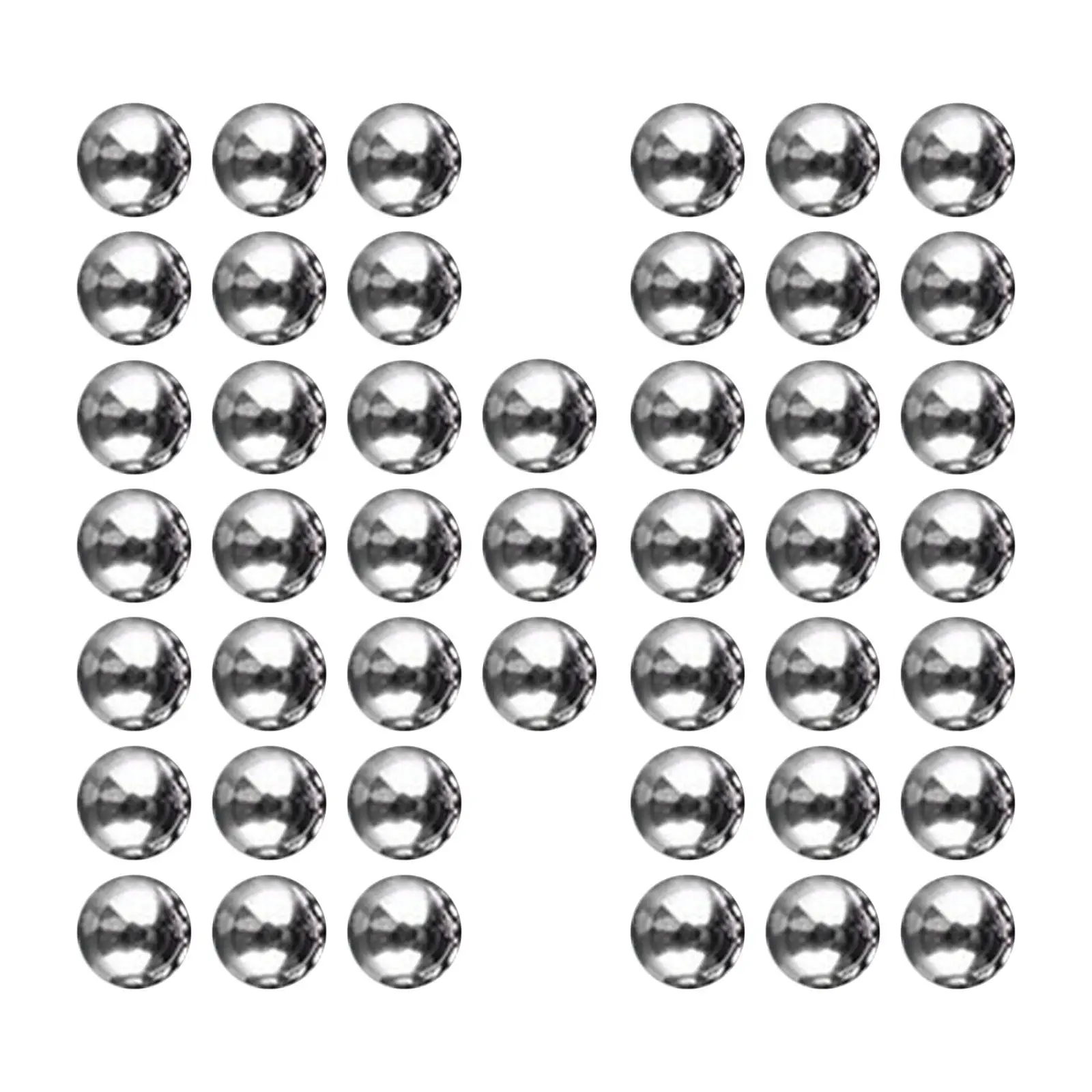 45Pcs Paint Mixing Ball Accessories 4.5mm Sturdy for Model Paints Steel Ball