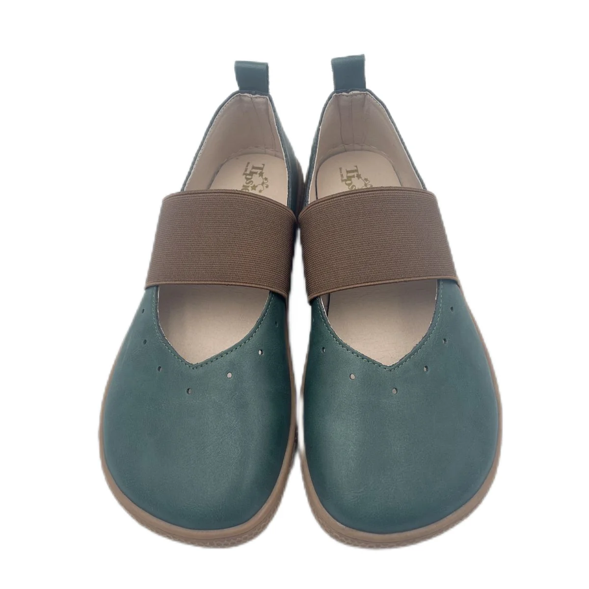Tipsietoes Mary Jane: Zapatos descalzos de cuero con suela suave - imagen 3