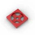 300pcs red