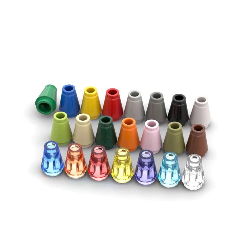 Ladrillos MOC 1x1 sin cono - Bloques de construcción compatibles para niños - imagen 3