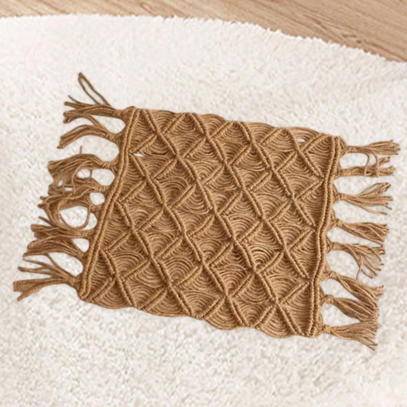 Vintage Baby Photo Mat Handmade Multipurpose Portable Newborn Photography Rug for Backdrop Posing Nursery Newborn Photoshoot
