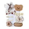9pcs white
