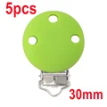 5pcs Apple green