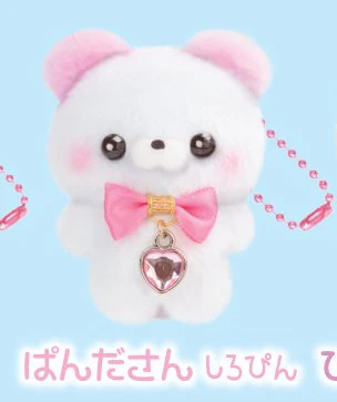 panda white pink
