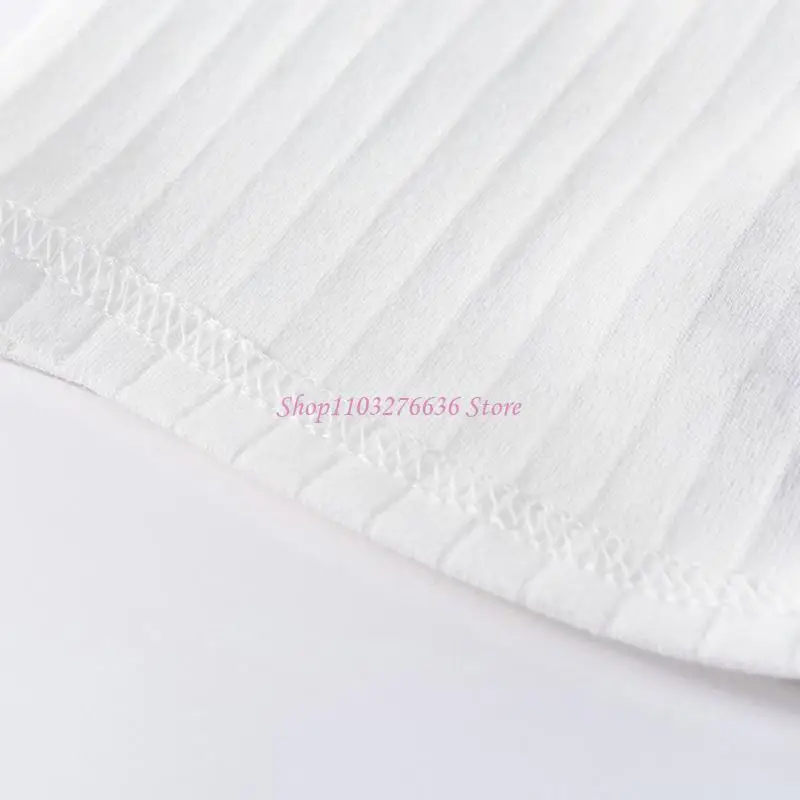 Gorro hospital infantil R6FD 0-3M, gorro calavera a prueba viento, gorros bebé neutros género, envoltura para - imagen 5