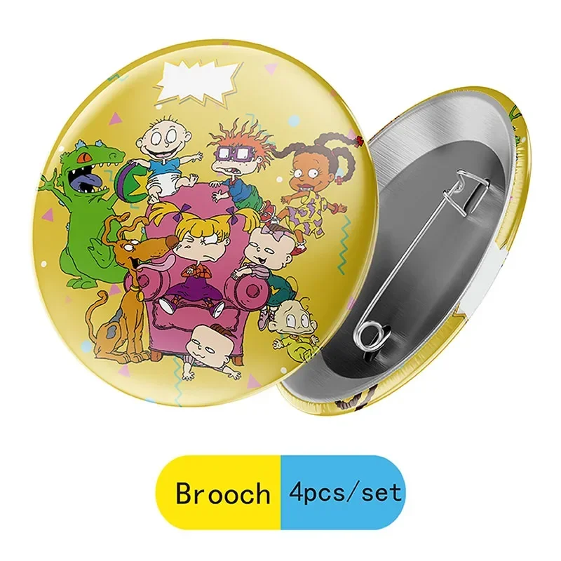 Brooch 4Pcs 2