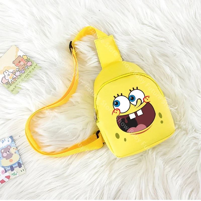 Bolso de pecho Bob Esponja para niños – Estampado ligero