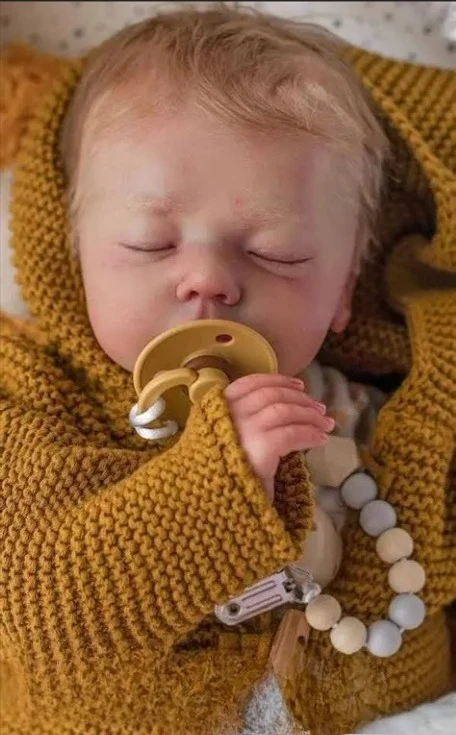 Alessia Kit muñeca Reborn – Cuerpo de tela suave y piezas blancas - imagen 5