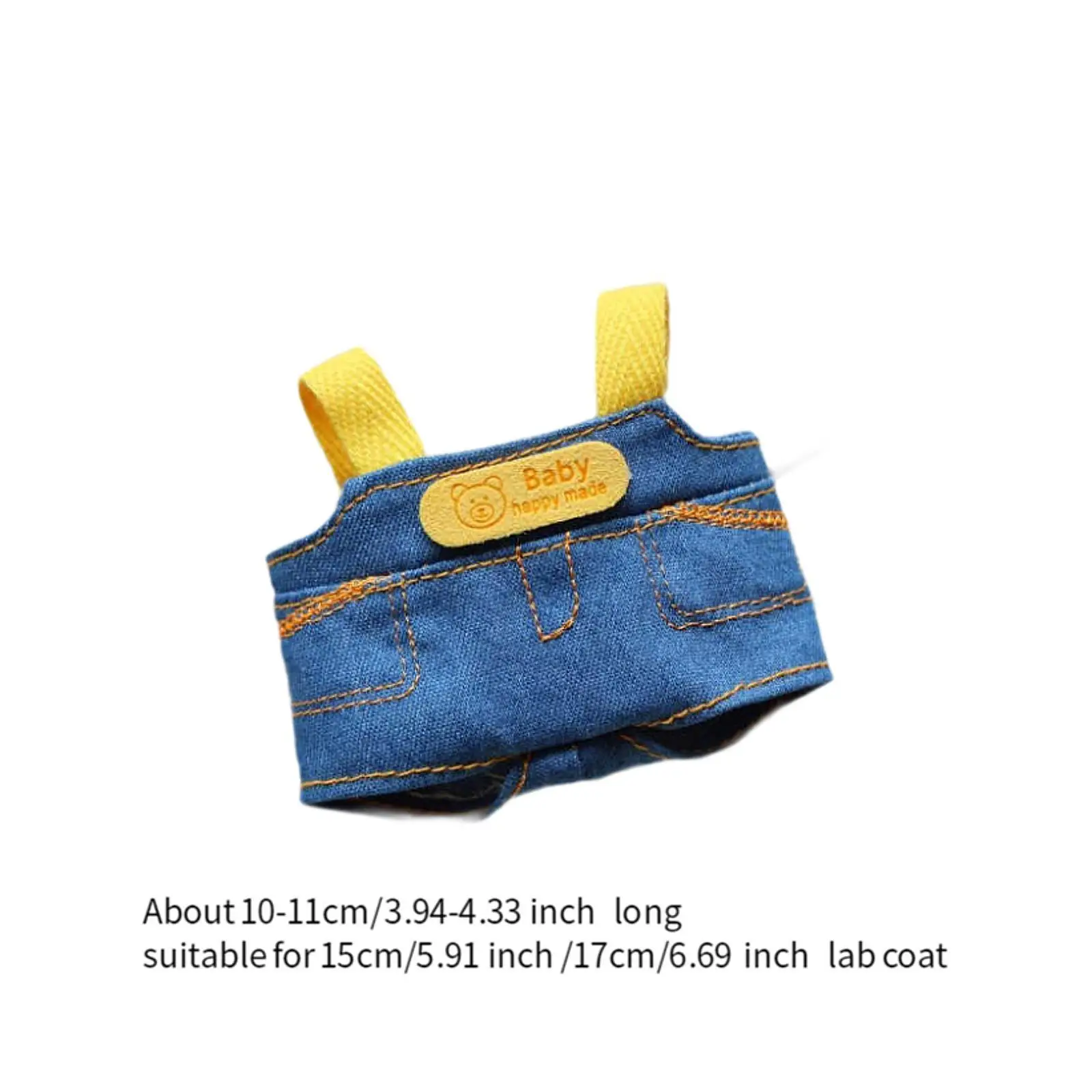 Plush Doll Suspender Coordination Photo Props Fashion Costumes Clothing Educational DIY Make Your Own Dolls for 15cm 17cm Dolls