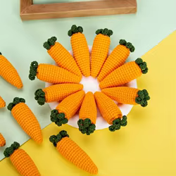 Accesorios de fotografía recién nacido, frutas, verduras, accesorios de punto de ganchillo, adorno de zanahoria, accesorios para fotos de bebé, Juguetes