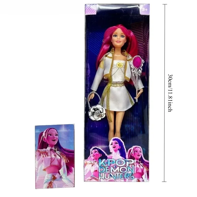 Kpop Demon Hunters Figura de acción de juguete Derpys Tiger Rumi Mira Zoey Sussy Tema Canción de luces coloridas para fanáticos Regalos de Navidad;' - imagen 5