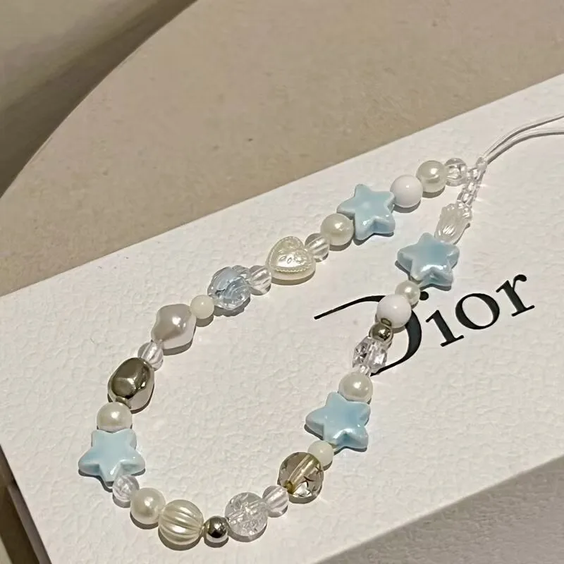 Móvil de perlas con estrellas para habitación infantil - imagen 4