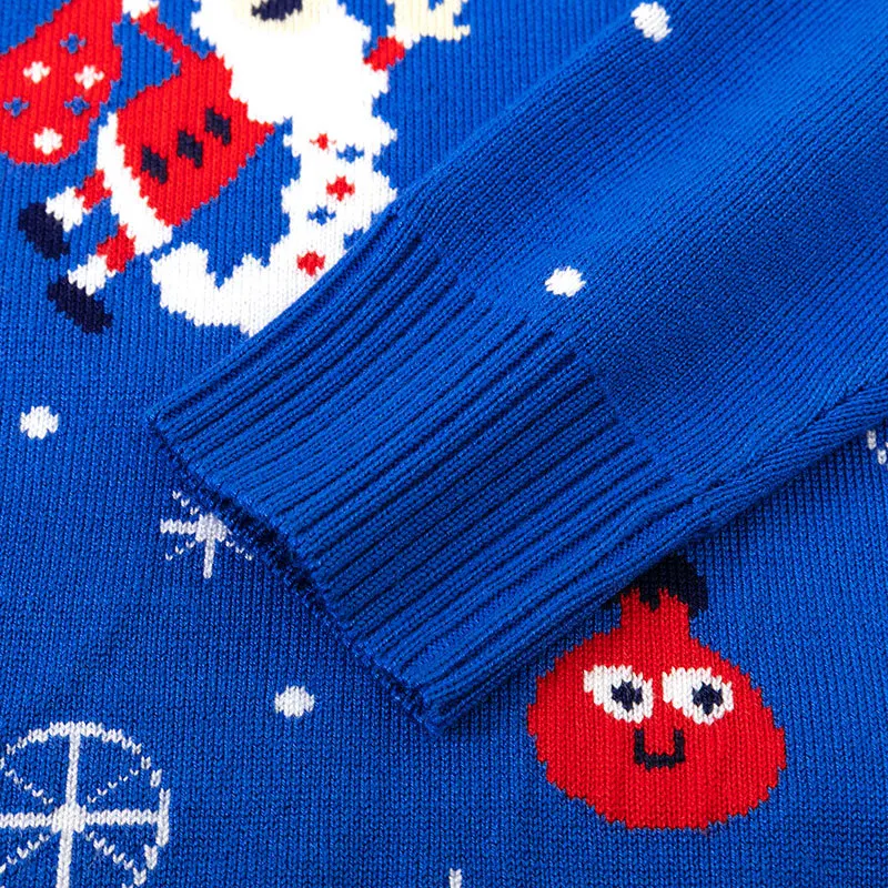 Suéter de Navidad para niño – Punto cálido Papá Noel - imagen 5