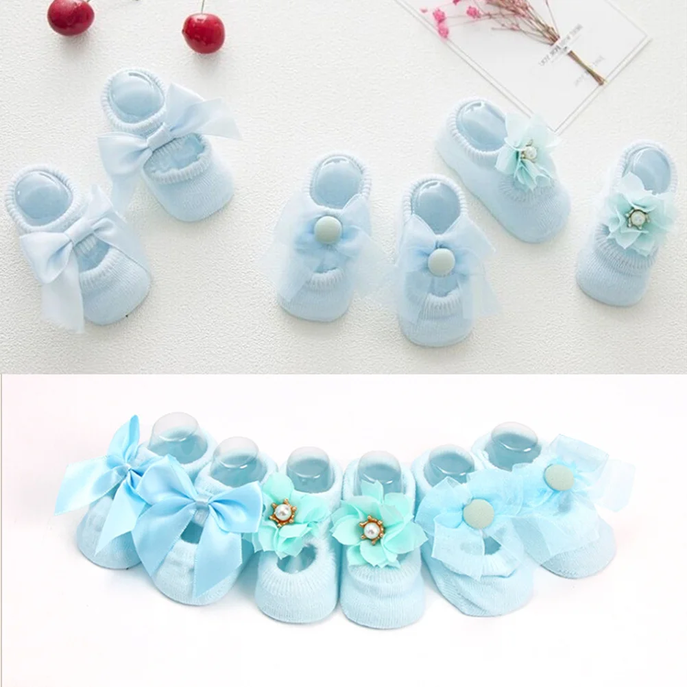 1 par de calcetines antideslizantes para bebé de 0 a 12 13-36 meses, calcetines antideslizantes de algodón suave y transpirable para niños pequeños, pantalones cortos para primavera y otoño