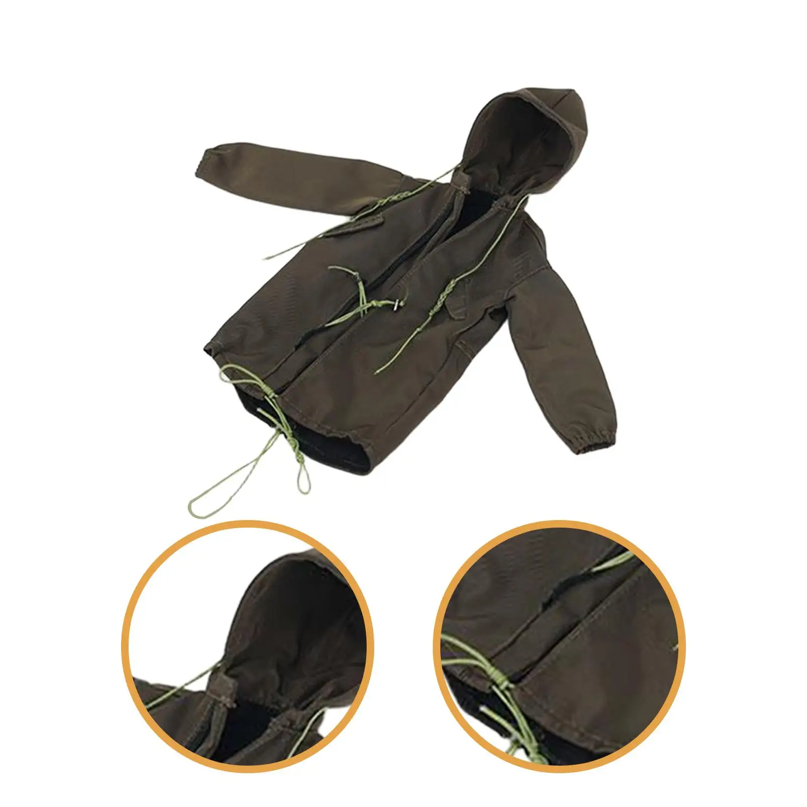 Ropa femenina coleccionable, figura de mujer, chaqueta de moda, gabardina para figura de acción de 12 pulgadas, 1/6 - imagen 5