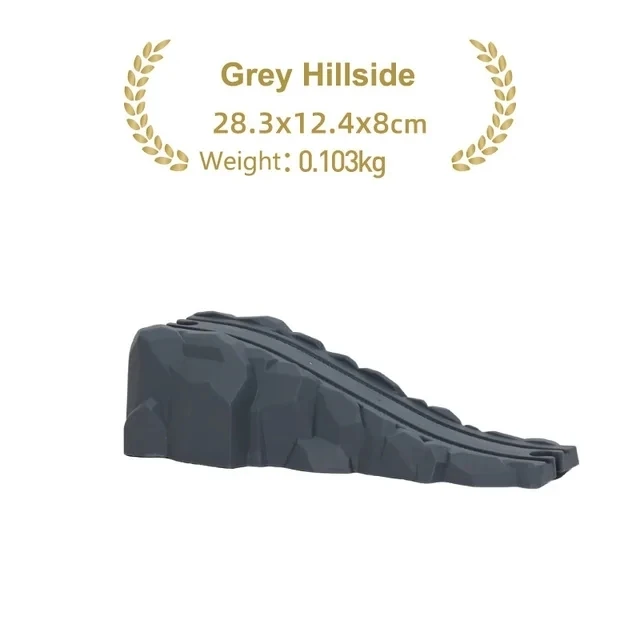 Grey hillside