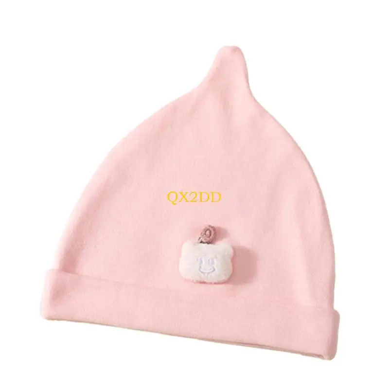 QX2D gorro de bebé de algodón transpirable otoño/invierno - imagen 5