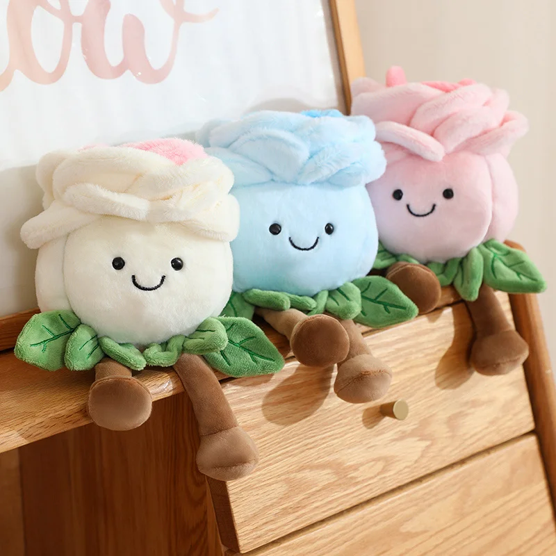 Muñeco de peluche floral con patas para decoración infantil - imagen 4