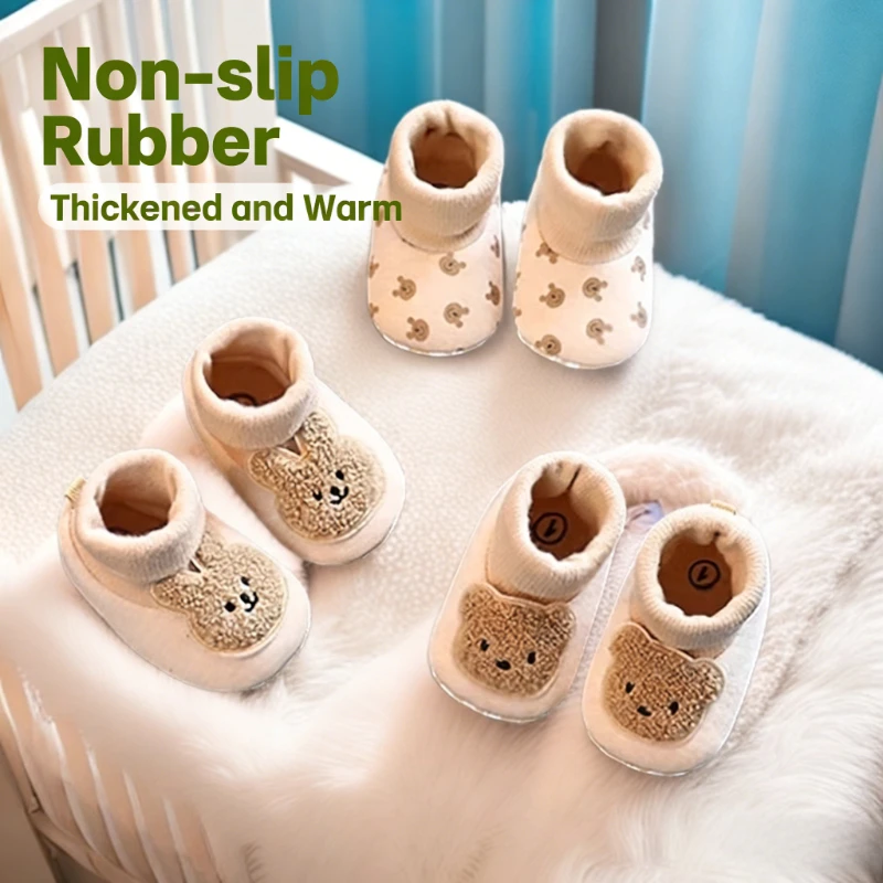 IMBABY Zapatillas de deporte con calcetines para bebés de 6 a 12 meses: primeros caminantes transpirables y antideslizantes con puño elástico y suela suave para bebés antes de caminar - imagen 2