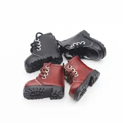 Zapatos para muñecas de piel – Estilo universitario