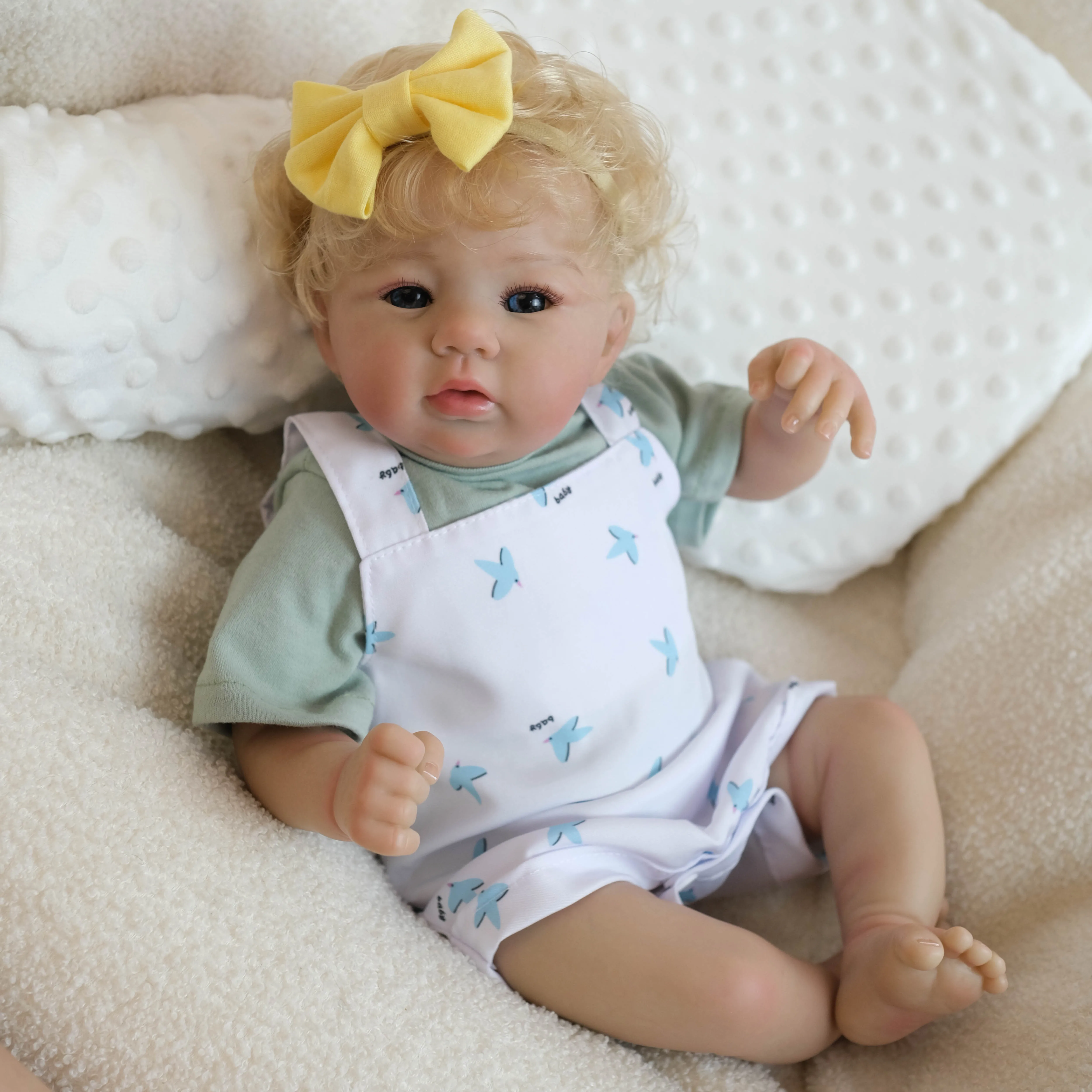 NPK 19 Muñeca Reborn Abigail piel 3D múltiples capas - imagen 4