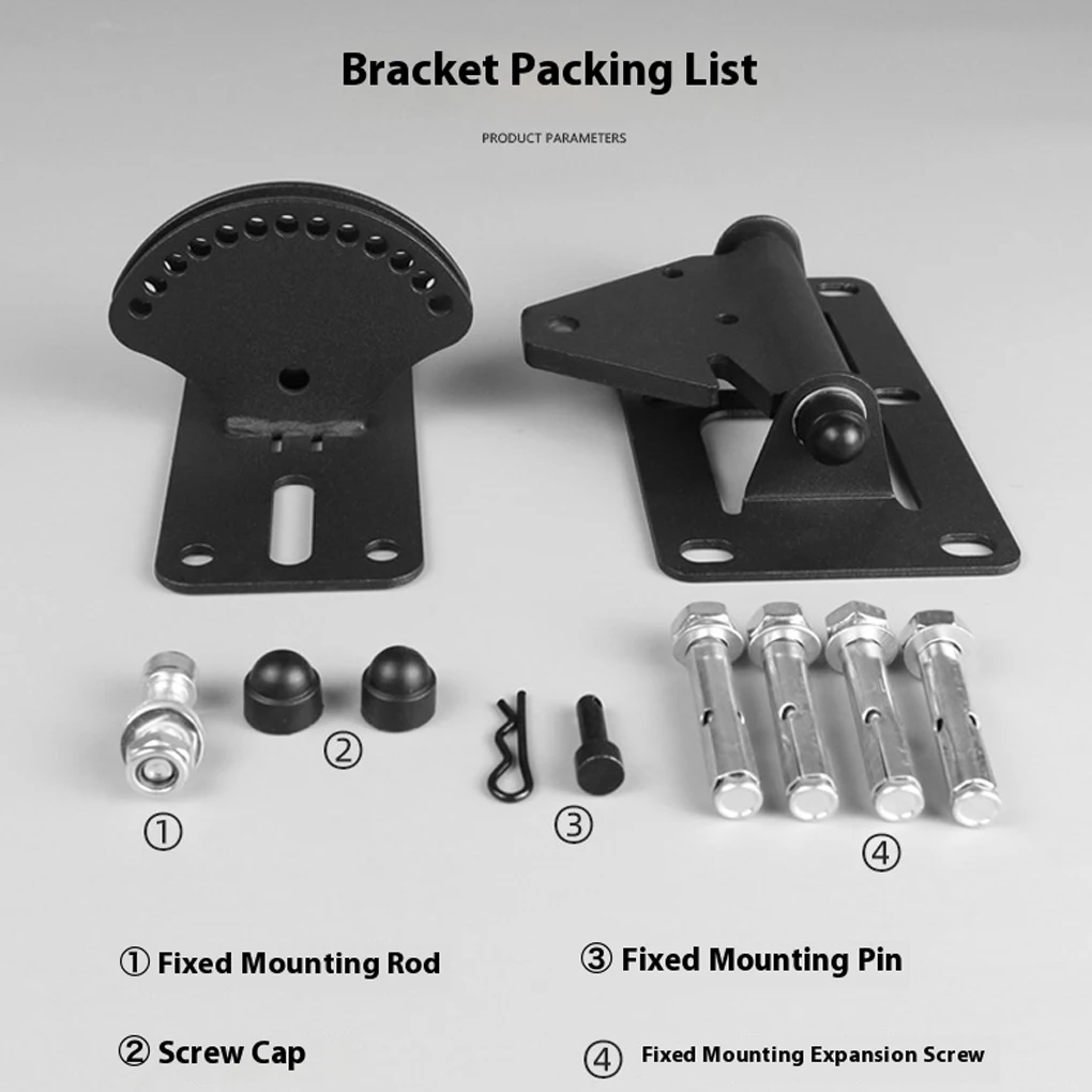 Soporte Universal para altavoz de techo, montaje en pared, Base de altavoz, inclinación, rotación, soporte para altavoz montado en la pared - imagen 3