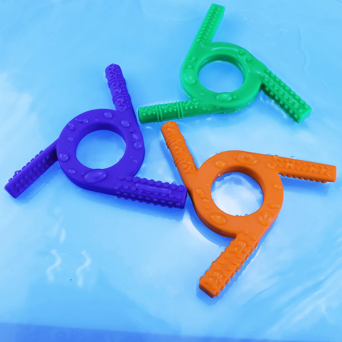 Mordedor sensorial fluorescente para niños – Ayuda con dentición - imagen 4