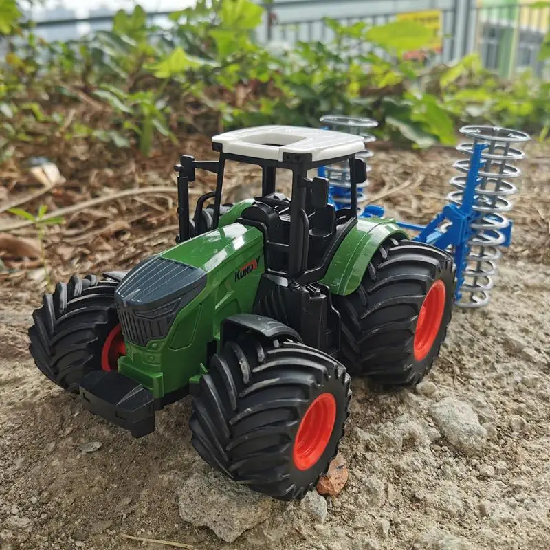 Tractor agrícola con remolque para niños - imagen 2