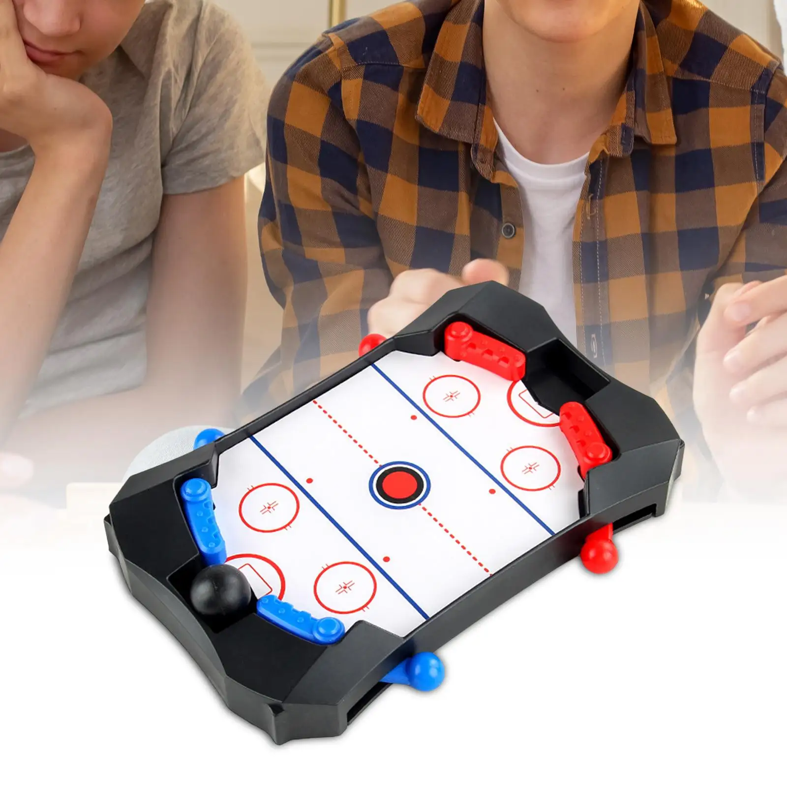 Tabletop Hockey Toy Party Sports Competition Game Play Fun Family Game Sport Board Game for Kids Family Adults Girls Boys