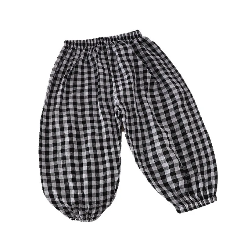 Ropa para niños, novedad de verano, ropa para exteriores para bebés, pantalones a prueba de mosquitos, pantalones casuales finos para niños y niñas - imagen 5