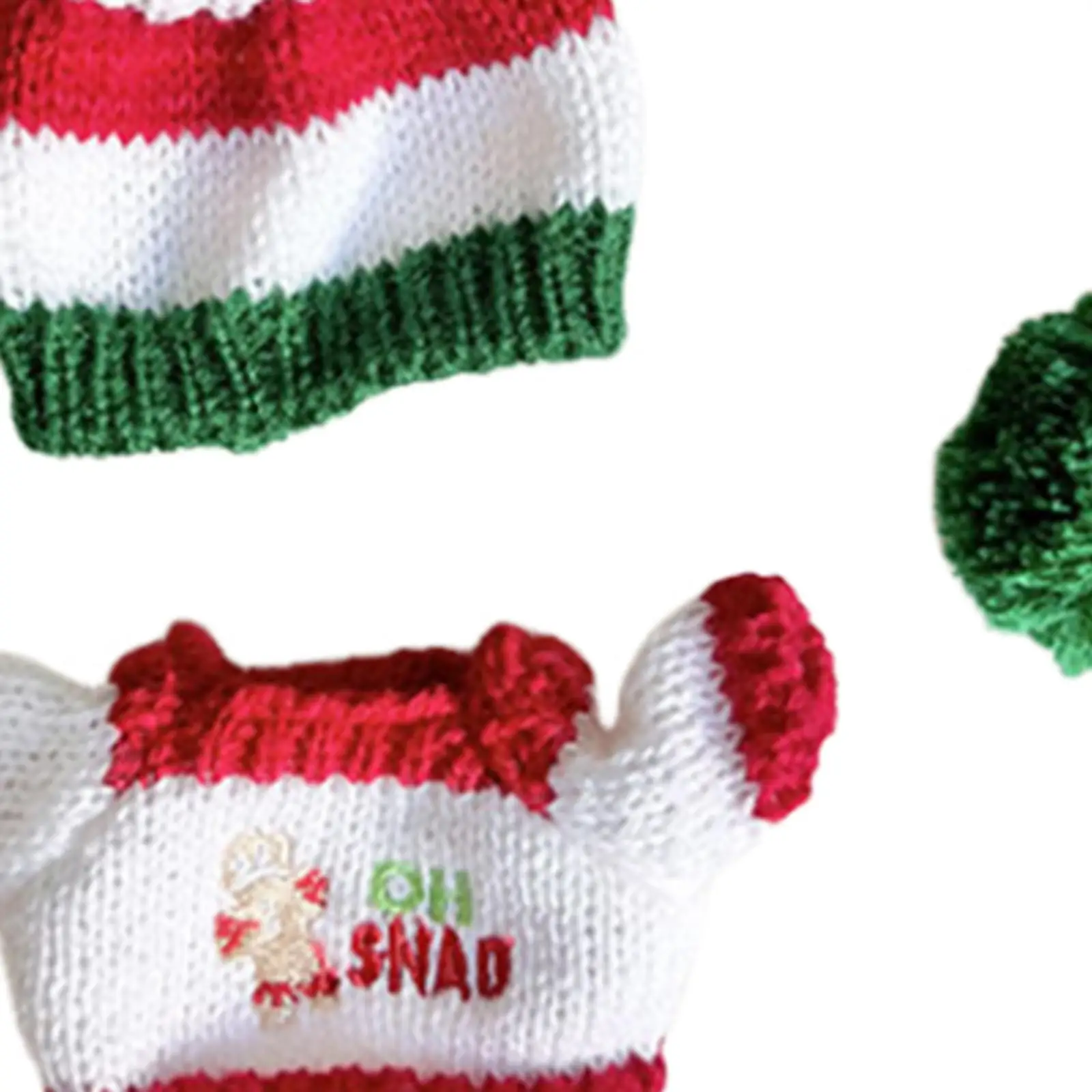 Mini Doll Apparel for Girls, Holiday Dress Up Accessories for Dolls