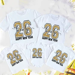 Conjunto familiar para bebé: Camisetas y pelele de Año Nuevo