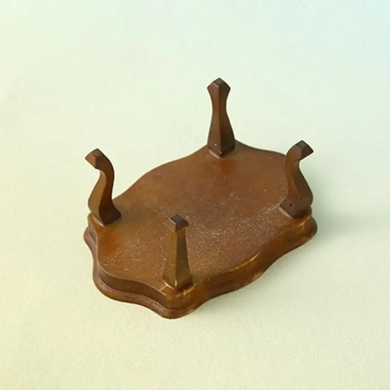 Modelo muebles café R6FD para casas muñecas escena sala estar modelo realista café para - imagen 3