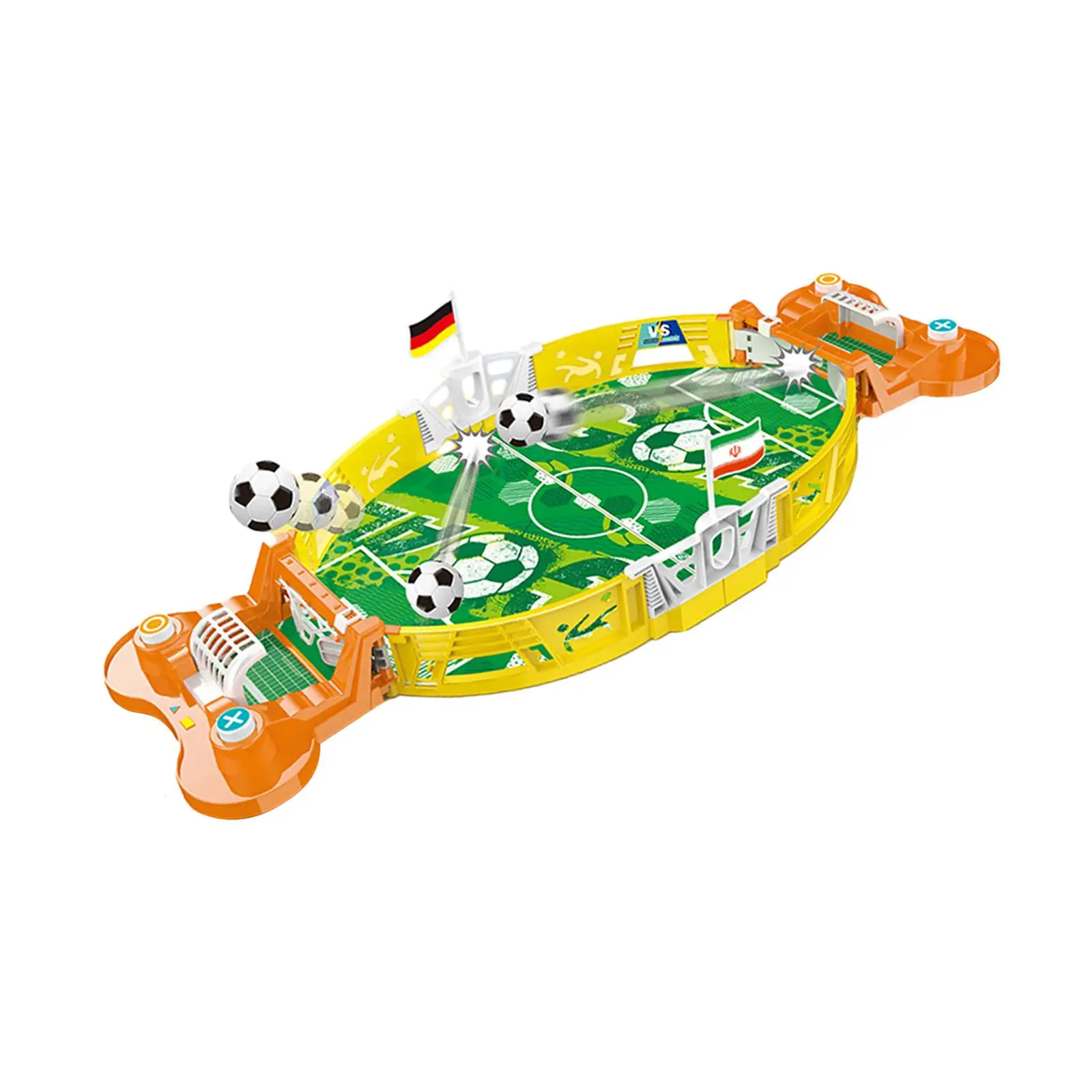 Mini Table Soccer Game Tabletop Football Game Toy for Family Game Boys Girls