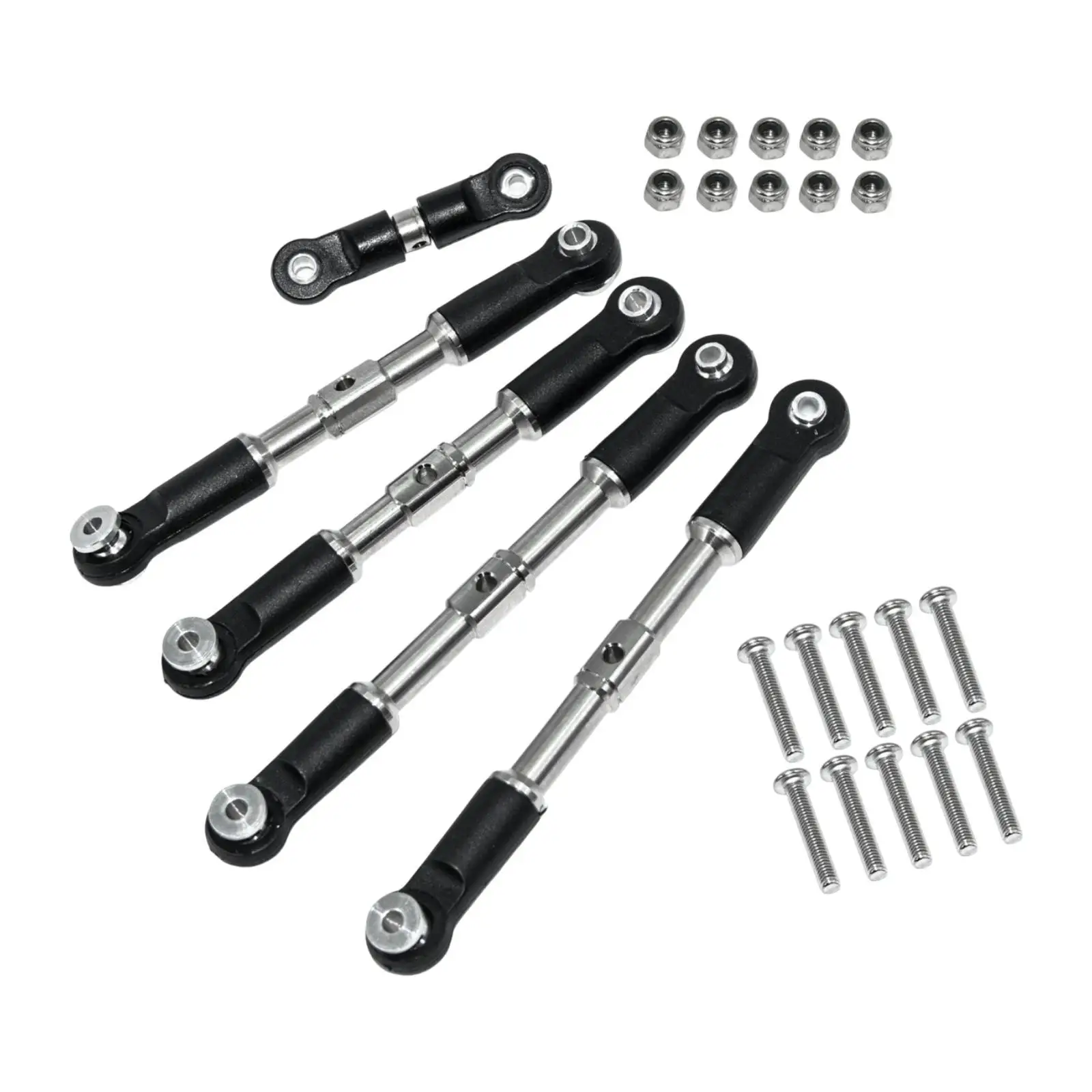 5Pcs Linkage Rod Replacing Professional RC Car Pull Rod for 1:8 Upgrade