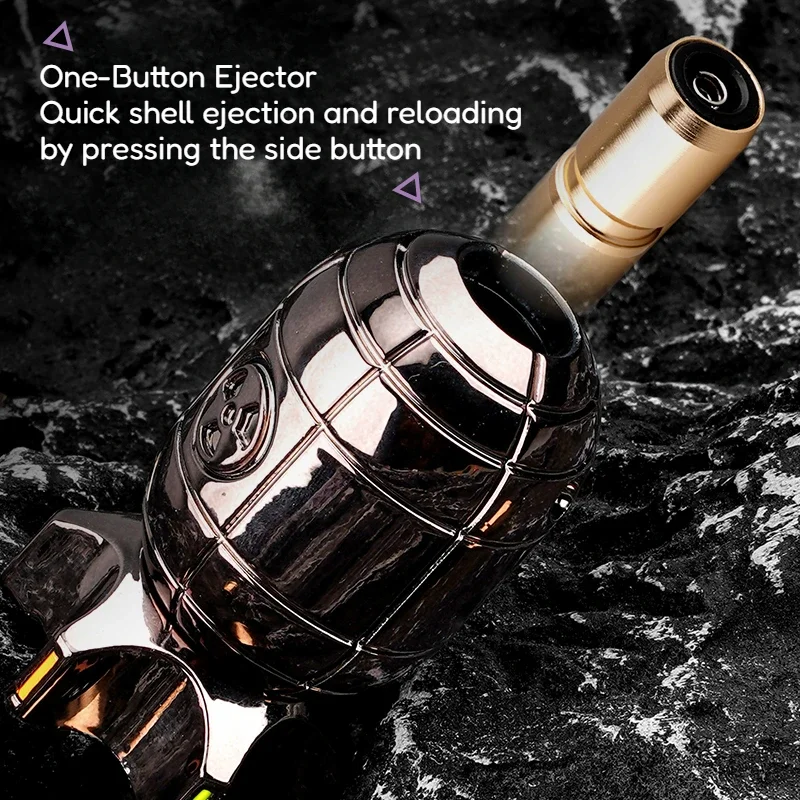 Juguete divertido para niños, Spinner de concha de expulsión de un botón, dispositivo para aliviar el estrés, Spinner de mano, regalos únicos para niños, diversión con disparar