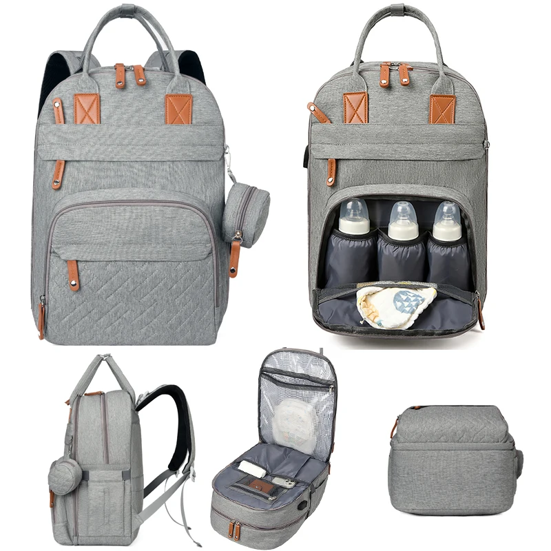 Mochila pañales grande impermeable - vista principal