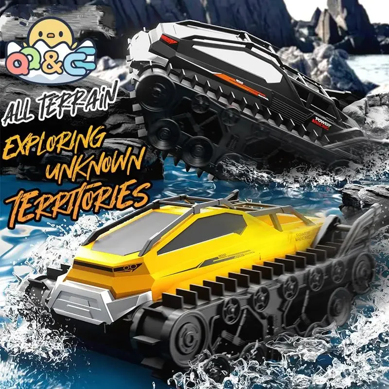 JJRC Q183 coche teledirigido anfibio tanque con orugas - imagen 5
