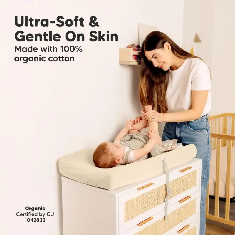 D7YD 2 unids/set funda cambiador diseño neutro para uso doméstico y viaje - imagen 5