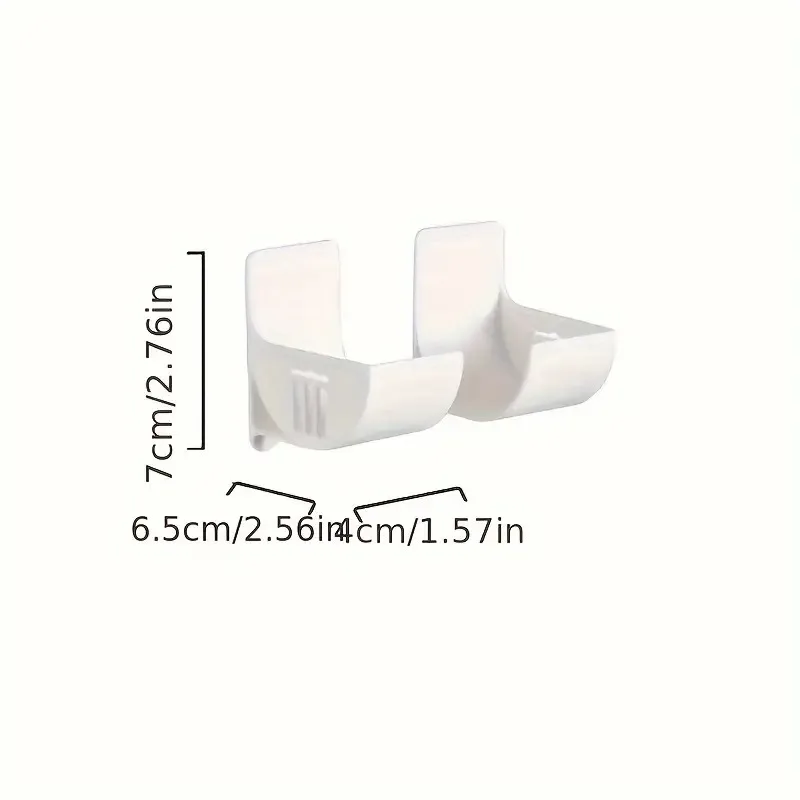 Paquete de 4 organizadores de cocina autoadhesivos multifunción: ¡ajustable! Tiene envoltura, lámina, toalla, bolsa de basura y paraguas, contacto sin alimentos - imagen 3