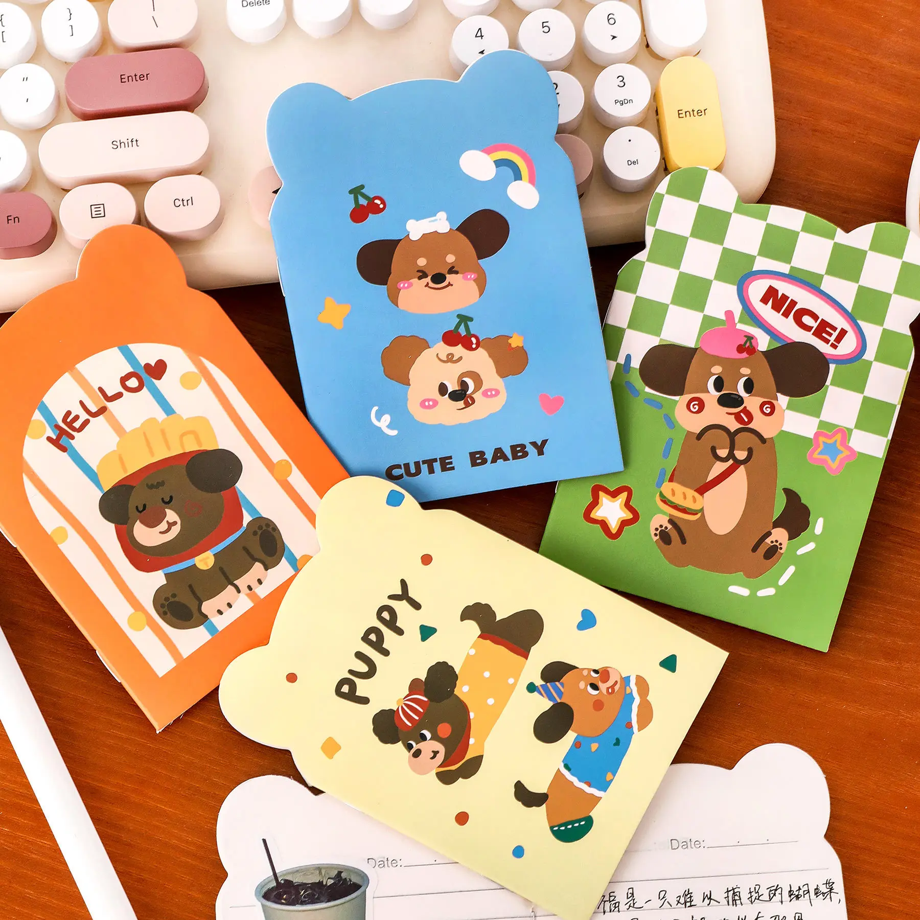 Papelería Kawaii, suministros escolares, accesorios de oficina, Bloc de notas de papel para rascar, diario, cuaderno estético de capibara - imagen 2