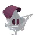 Wine red canopy