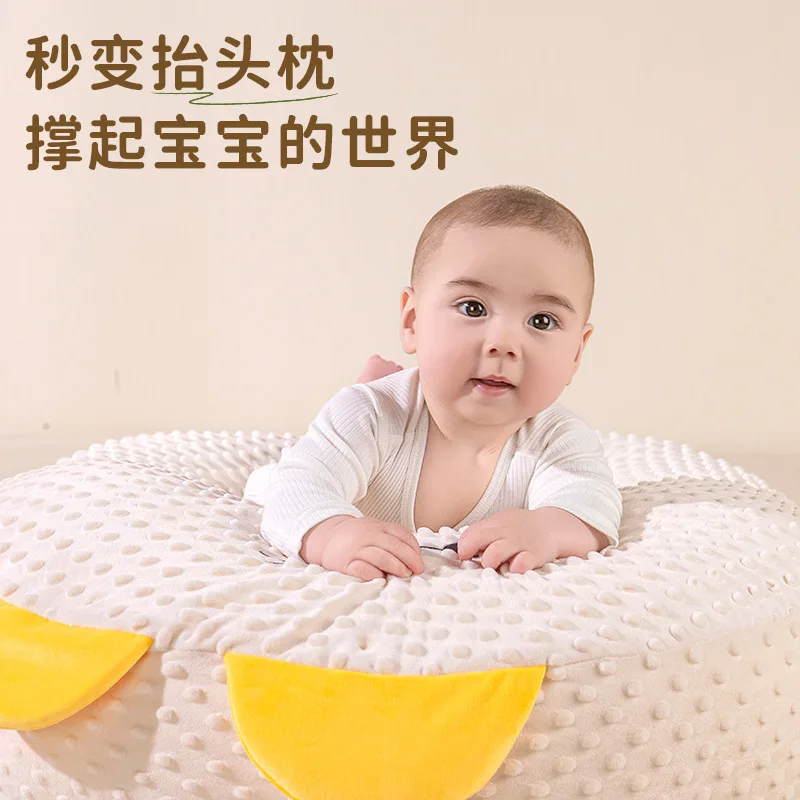 Almohadas para bebé, almohada con rampa antiescupir para tumbarse, almohada de lactancia para recién nacido, almohada de lactancia - imagen 4