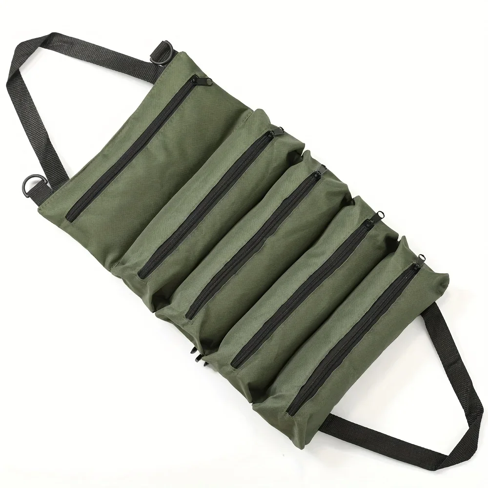 Bolsa de herramientas enrollable de alta resistencia para talleres