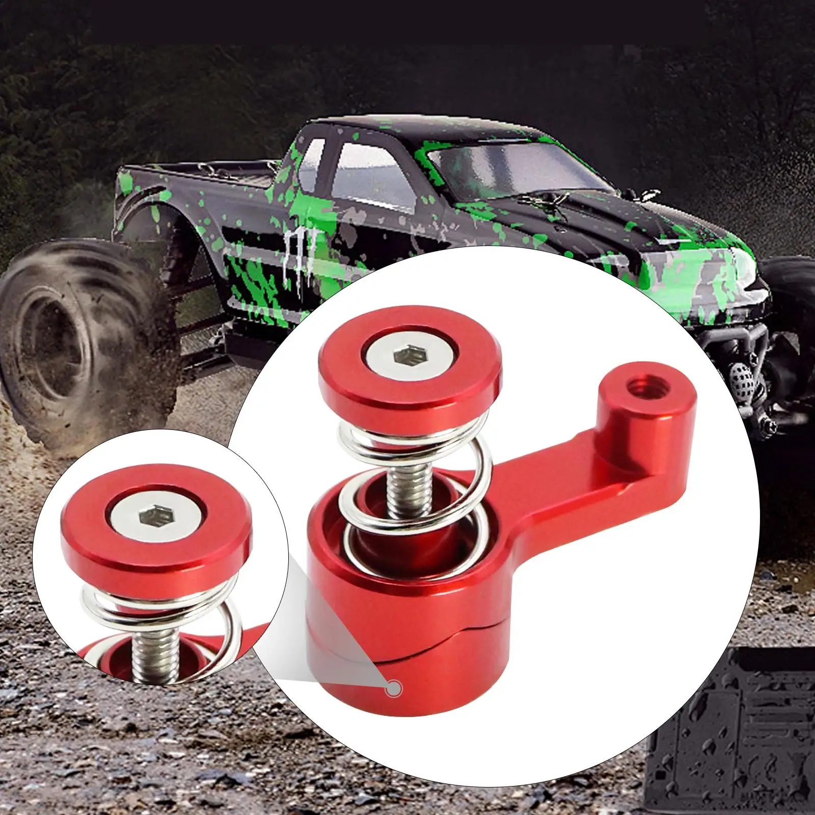 Brazo Servo 21T para camión RC – repuesto ligero y resistente